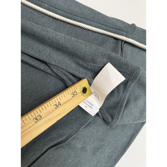 VUORI Halo Essential Womens Hoodie XL Heather Green Full Zip Jacket Athleisure - Picture 7 of 8